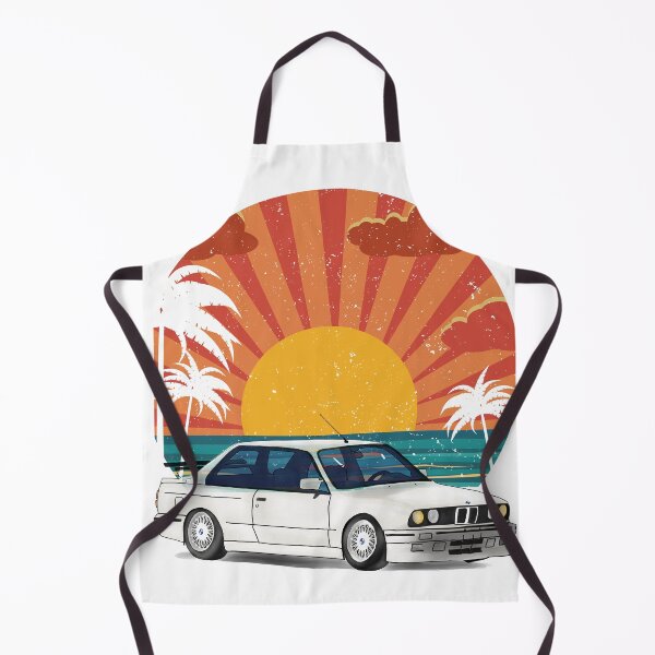 Item preview, Camiseta deportiva retro con puesta de sol y palmeras con ambiente de los 80 designed and sold by MellowInkDesign.