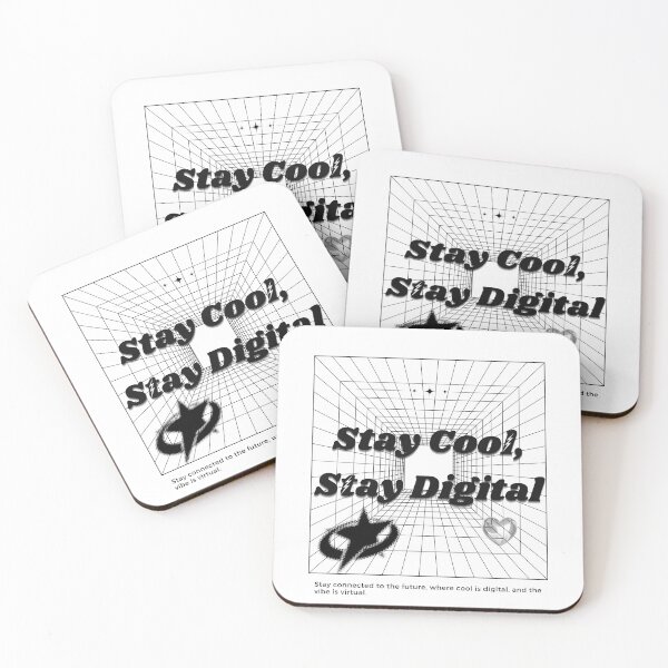 Item preview, Y2K style (Stay Cool, Stay Digital) designed and sold by The Tee Tree.