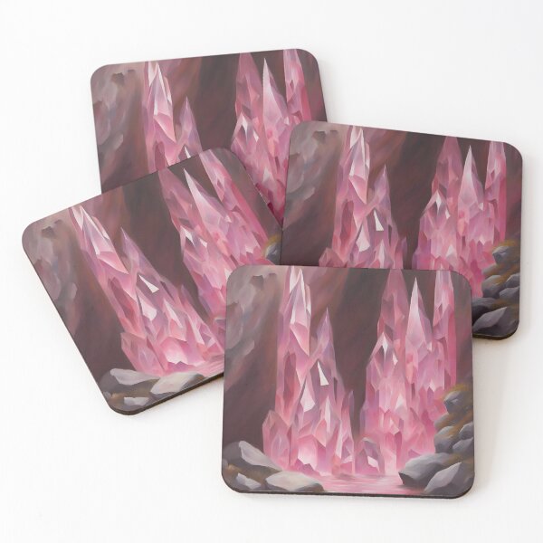Item preview, Rose Quartz in Cave designed and sold by CalmnessbyChoice.