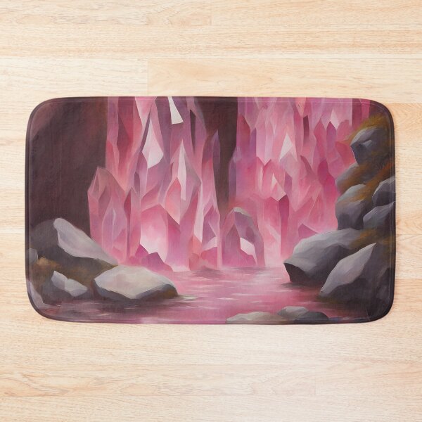 Item preview, Rose Quartz in Cave designed and sold by CalmnessbyChoice.