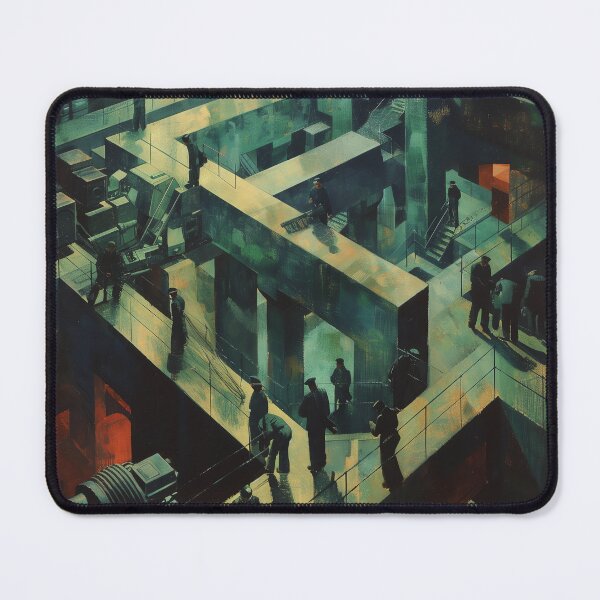 Item preview, Workers in the Grid designed and sold by landletsy.