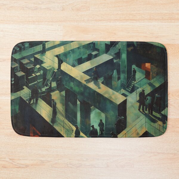Item preview, Workers in the Grid designed and sold by landletsy.