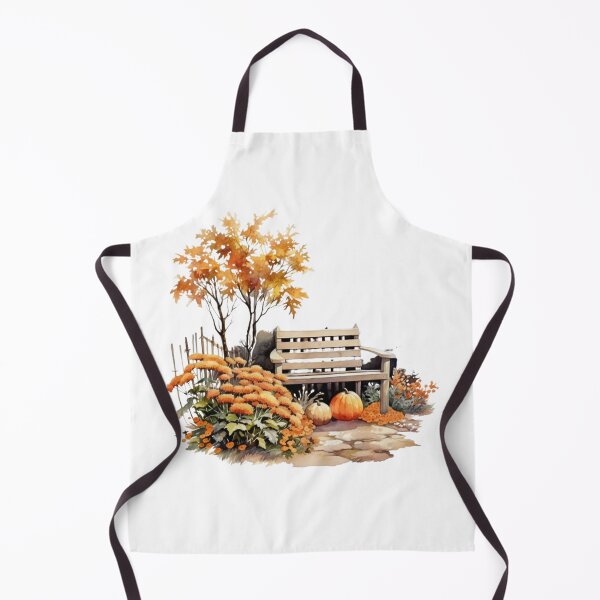 Item preview, Fall Botanical Garden with Pumpkins designed and sold by GiraffeCreative.