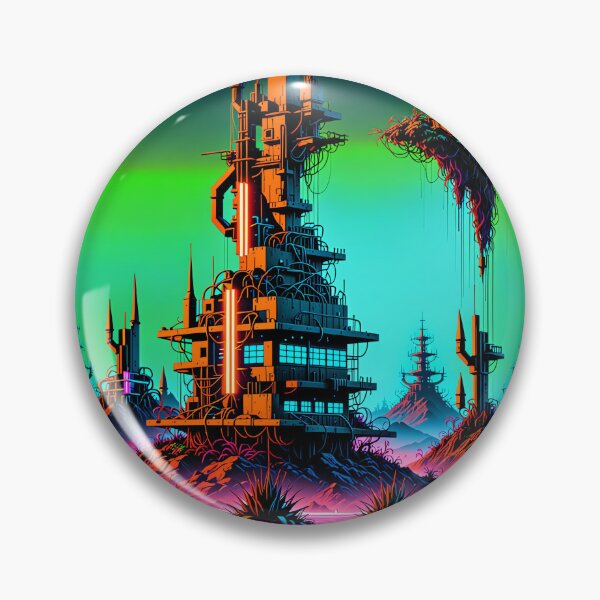 Item preview, Surreal Metropolis: Oceanic Harmony & Digital Resurgence designed and sold by PanoramaPrints.
