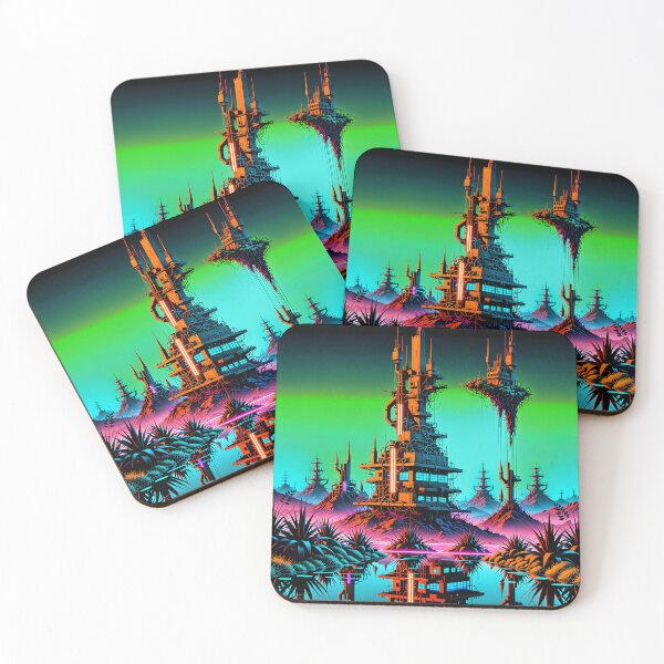 Item preview, Surreal Metropolis: Oceanic Harmony & Digital Resurgence designed and sold by PanoramaPrints.
