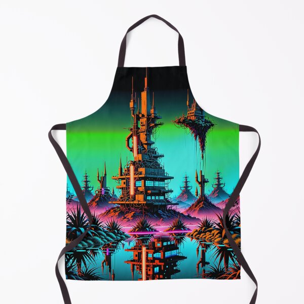 Item preview, Surreal Metropolis: Oceanic Harmony & Digital Resurgence designed and sold by PanoramaPrints.
