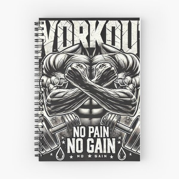 Item preview, Motivational Workout Design with Weights and Muscles designed and sold by PedjaSopalo.