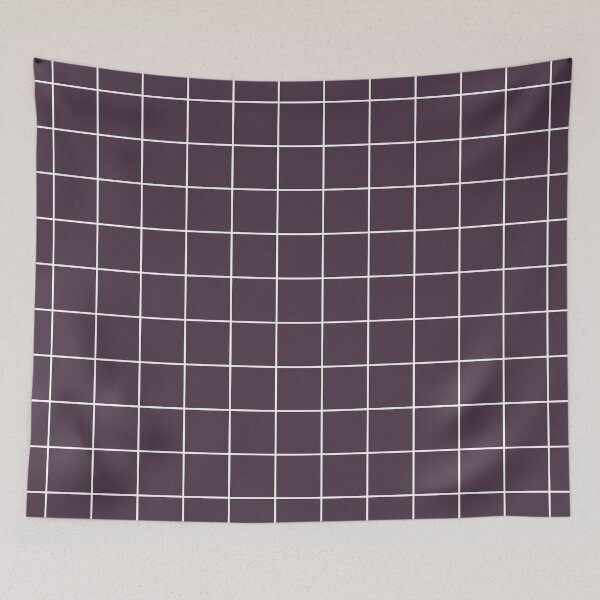 Item preview, Dark purple aesthetic background grid pattern designed and sold by by-jwp.