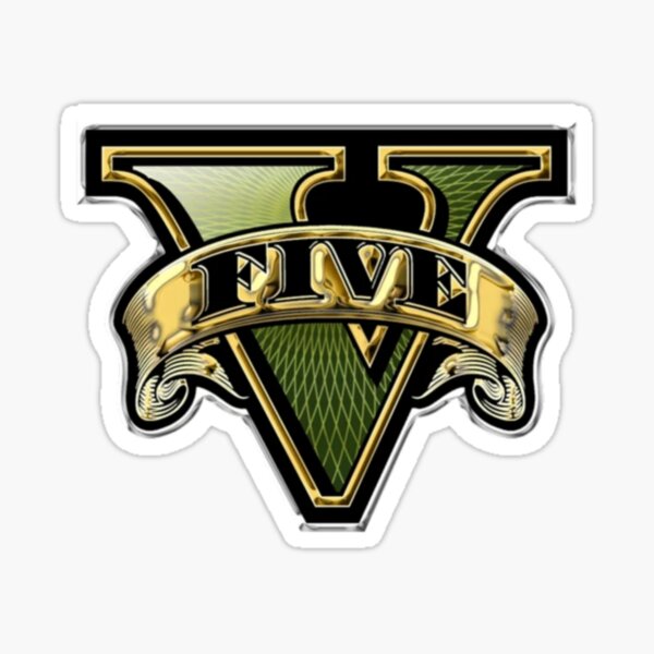 Item preview, Iconic GTA V Logo - Bold & Stylish Gamer Art designed and sold by Thakajam  design.
