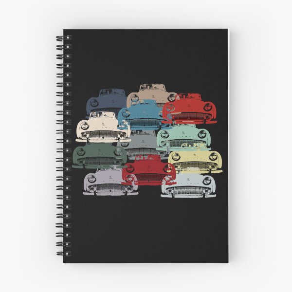 Item preview, Triumph TR3 1950s British classic car paint shades designed and sold by soitwouldseem.