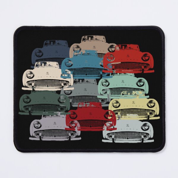 Item preview, Triumph TR3 1950s British classic car paint shades designed and sold by soitwouldseem.