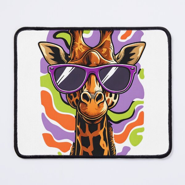 Item preview, giraffe pop art designed and sold by misbahsiro.