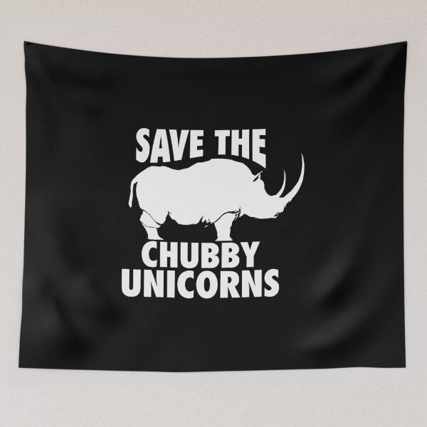 Item preview, Save the Chubby Unicorns designed and sold by CreativeStrike.