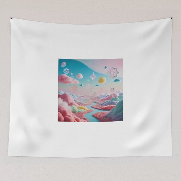 Item preview, Celestial Cotton Candy Land designed and sold by Wayu-.