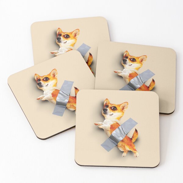 Item preview, TAPED CORGI designed and sold by pxlG.