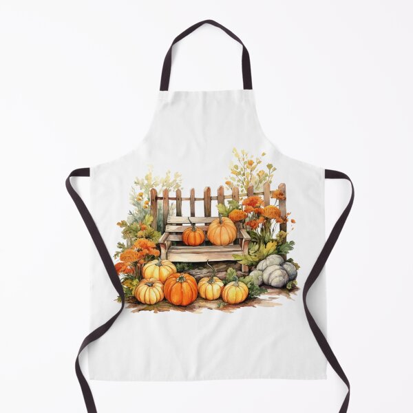 Item preview, Fall Botanical Garden with Pumpkins designed and sold by GiraffeCreative.