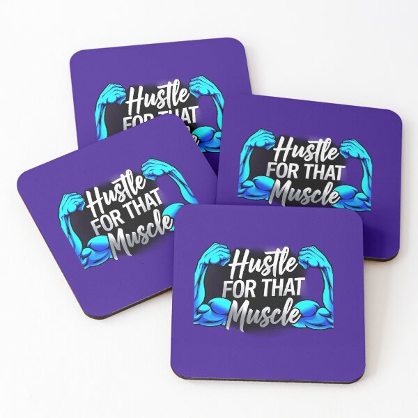 Item preview, Hustle for that Muscle Gym T-Shirt designed and sold by fashionsicon.