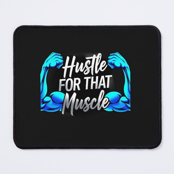 Item preview, Hustle for that Muscle Gym T-Shirt designed and sold by fashionsicon.