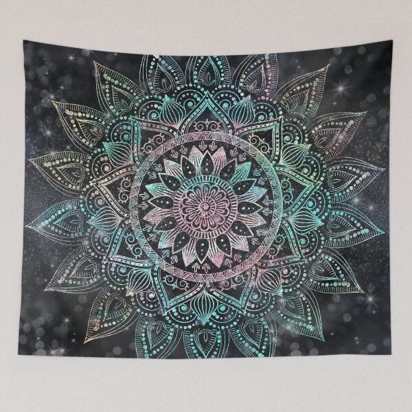 Item preview, Magical Holographic Mandala Glitter Sparkles Design designed and sold by InovArtS.