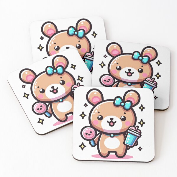 Artikelvorschau, Kawaii Tier Pop Art Stil entworfen und verkauft von artofuniverse.