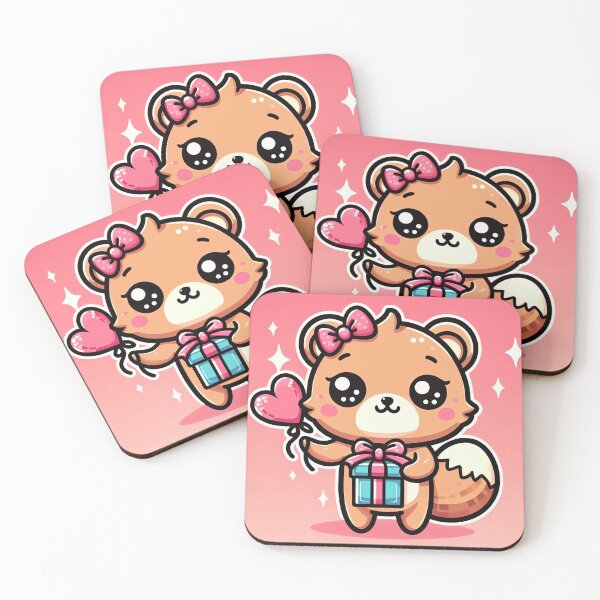 Artikelvorschau, Kawaii Tier Pop Art Stil entworfen und verkauft von artofuniverse.