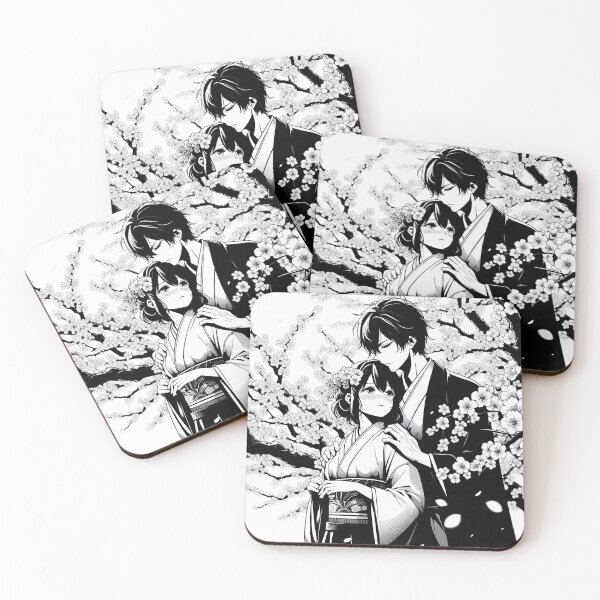 Item preview, Anime Couple Pop Art Style designed and sold by artofuniverse.