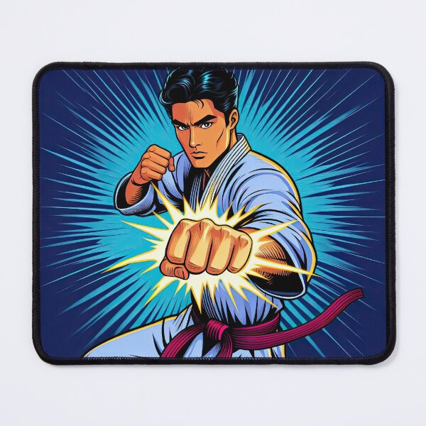 Item preview, Martial Artist Pop Art Style designed and sold by artofuniverse.