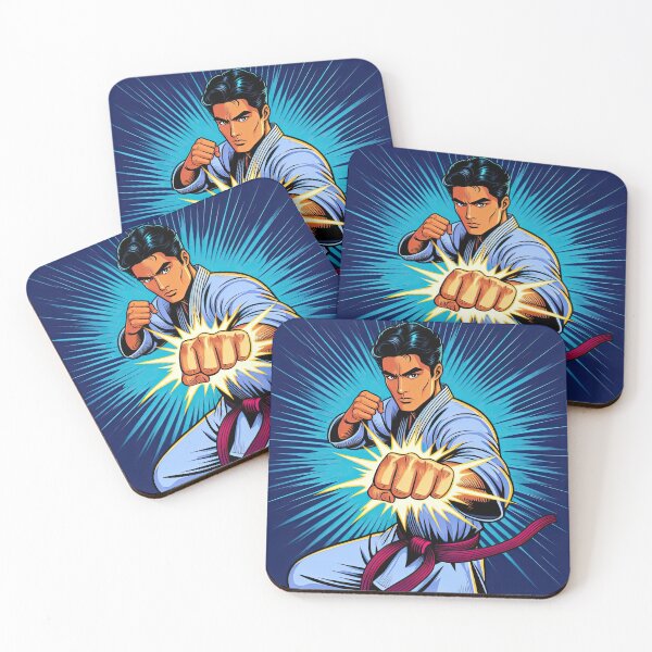 Item preview, Martial Artist Pop Art Style designed and sold by artofuniverse.