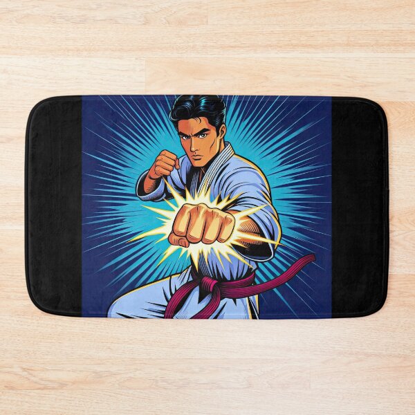 Item preview, Martial Artist Pop Art Style designed and sold by artofuniverse.