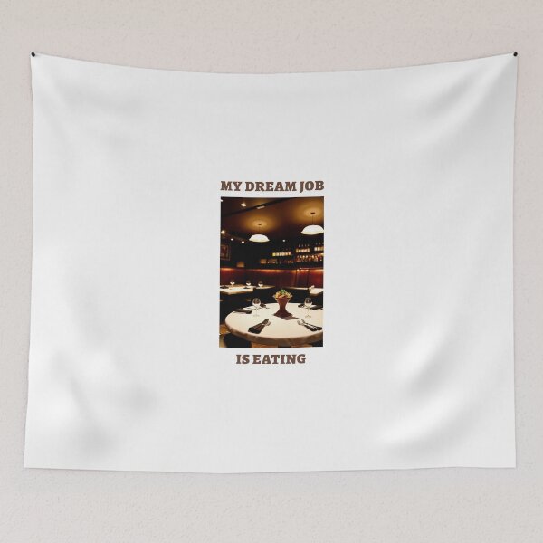 Item preview, My dream job is eating t-shirt top shirt designed and sold by OAKDEN.
