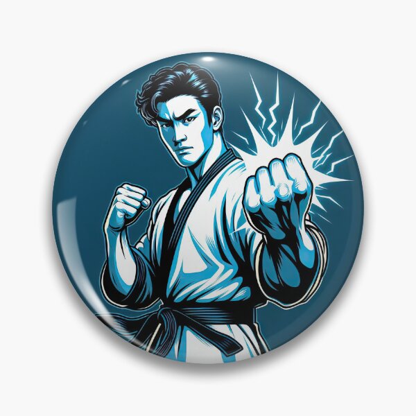 Item preview, Martial Artist Pop Art Style designed and sold by artofuniverse.