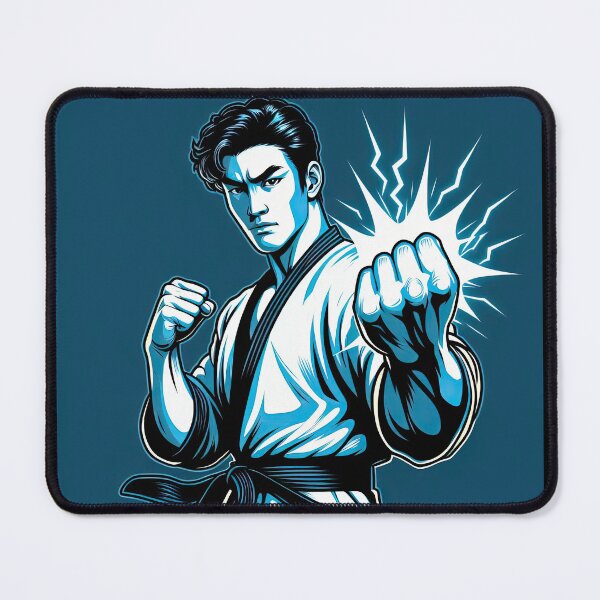 Item preview, Martial Artist Pop Art Style designed and sold by artofuniverse.