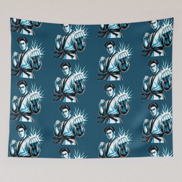 Item preview, Martial Artist Pop Art Style designed and sold by artofuniverse.