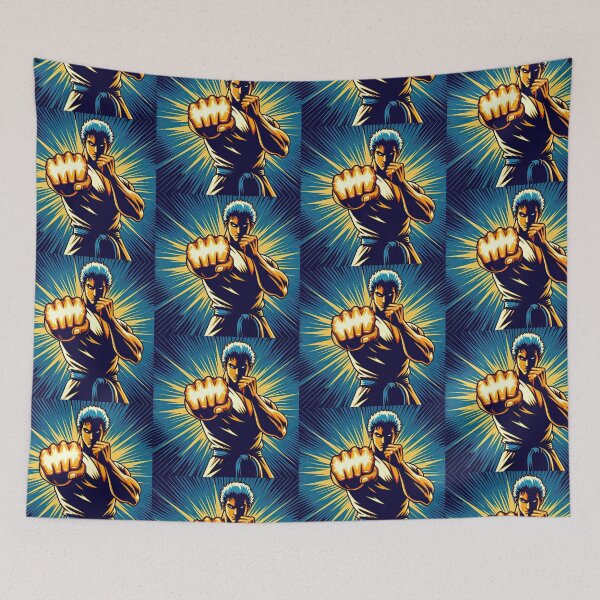 Item preview, Martial Artist Pop Art Style designed and sold by artofuniverse.