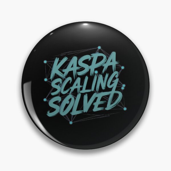 Item preview, Kaspa Decentralized Crypto Solutions designed and sold by RadDeck.