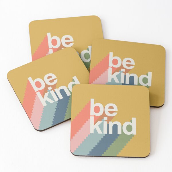 Item preview, be kind rainbow mustard designed and sold by alienrabbit.
