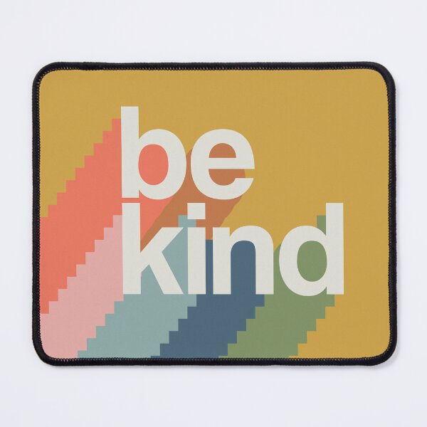 Item preview, be kind rainbow mustard designed and sold by alienrabbit.