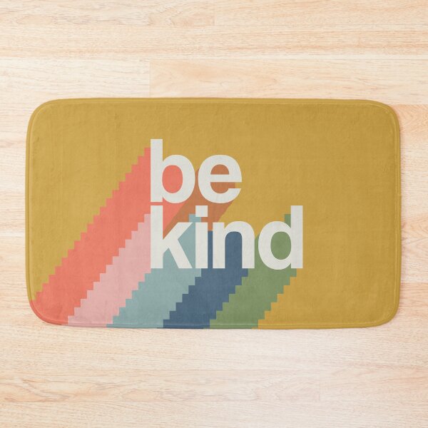 Item preview, be kind rainbow mustard designed and sold by alienrabbit.