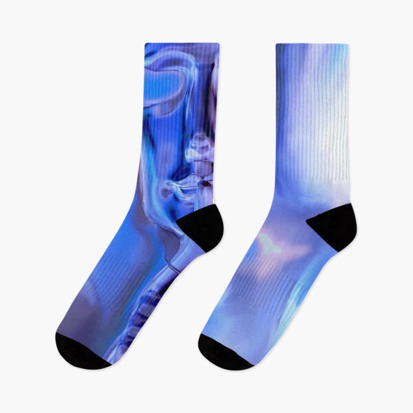 Item preview, blue purple mask that shuts down designed and sold by Gabriel BOCQUAIRE.