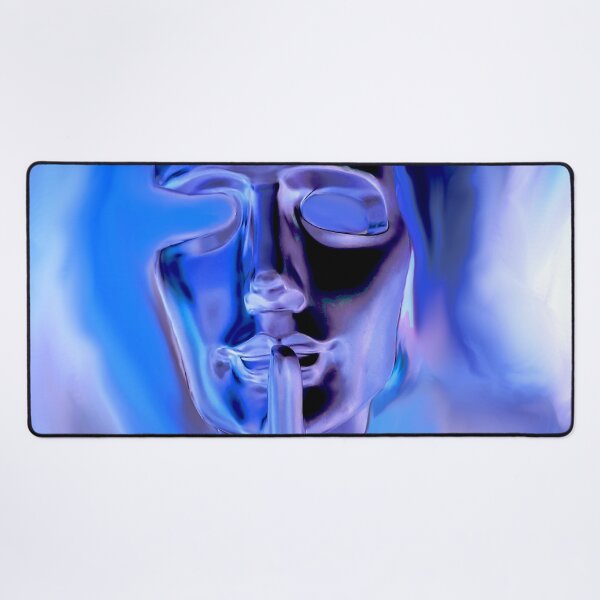 Item preview, blue purple mask that shuts down designed and sold by Gabriel BOCQUAIRE.