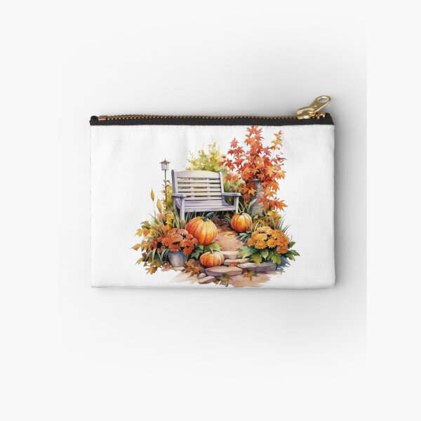 Item preview, Fall Botanical Garden with Pumpkins designed and sold by GiraffeCreative.