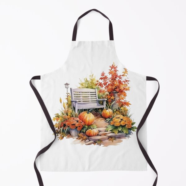 Item preview, Fall Botanical Garden with Pumpkins designed and sold by GiraffeCreative.