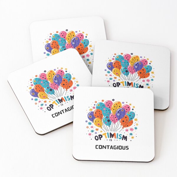 Item preview, Optimism is Contagious designed and sold by Monem-RASH.