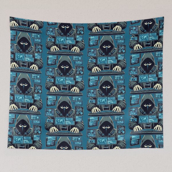 Item preview, Cyberpunk Hacker Pop Art Style designed and sold by artofuniverse.