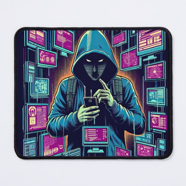 Item preview, Cyberpunk Hacker Pop Art Style designed and sold by artofuniverse.