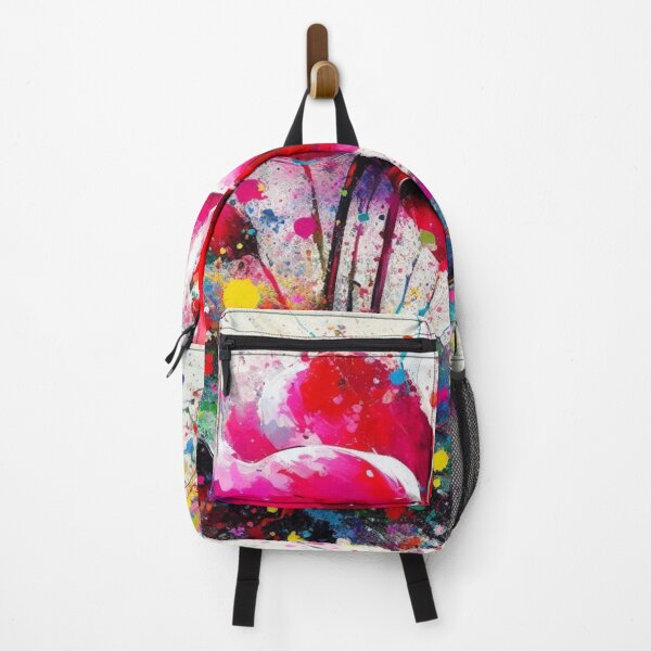 Item preview, Cyclamen: A riot of colour in the style of Jackson Pollock – art meets nature designed and sold by FotoworldEdel.