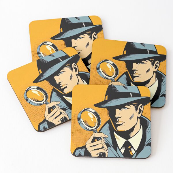 Item preview, Detective Pop Art Style designed and sold by artofuniverse.