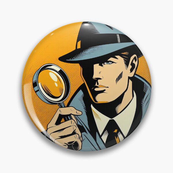 Item preview, Detective Pop Art Style designed and sold by artofuniverse.
