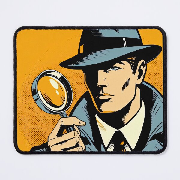 Item preview, Detective Pop Art Style designed and sold by artofuniverse.