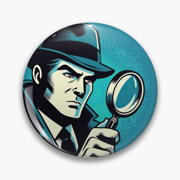 Item preview, Detective Pop Art Style designed and sold by artofuniverse.